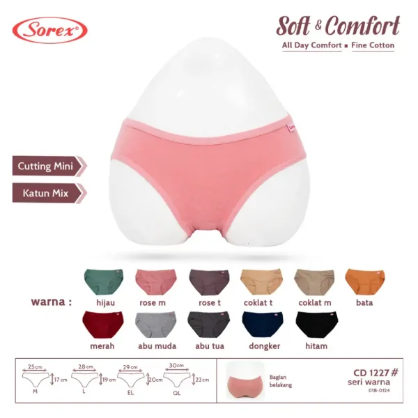Grosir Celana Dalam Wanita Sorex 1227