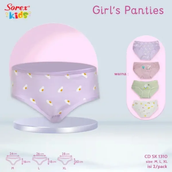 Grosir Celana Dalam Anak Perempuan Sorex 1310