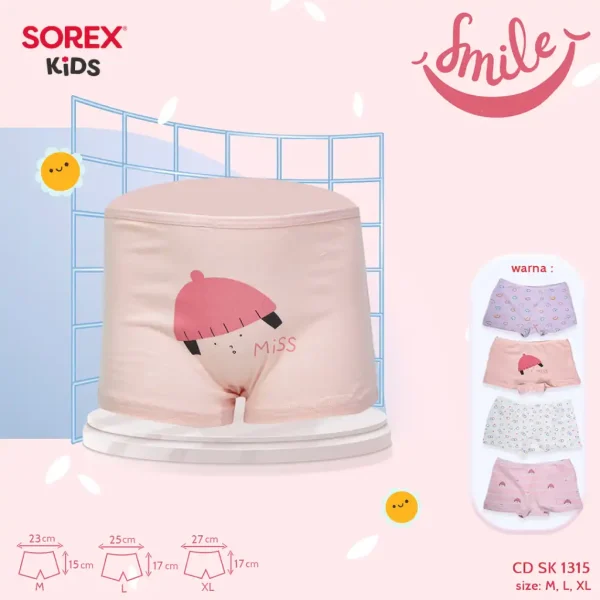 Grosir Celana Dalam Anak Perempuan Sorex 1315
