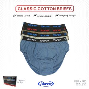 GRosir Celana Dalam Pria Sorex M3007
