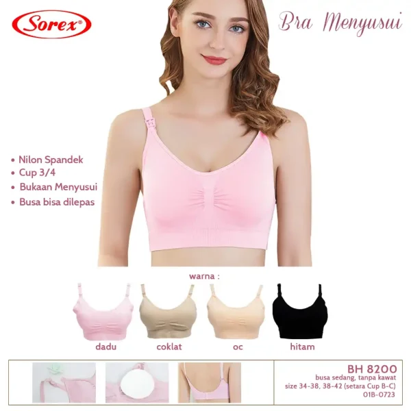 Grosir Bra Menyusui Sorex 8200