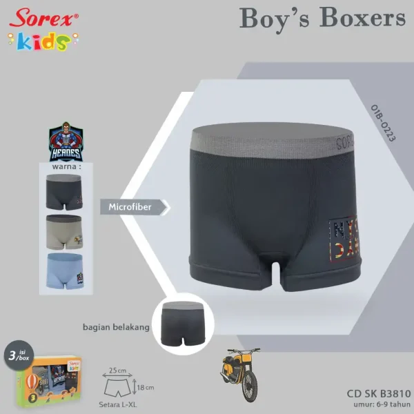 Grosir Celana Dalam Anak Laki Sorex B3810