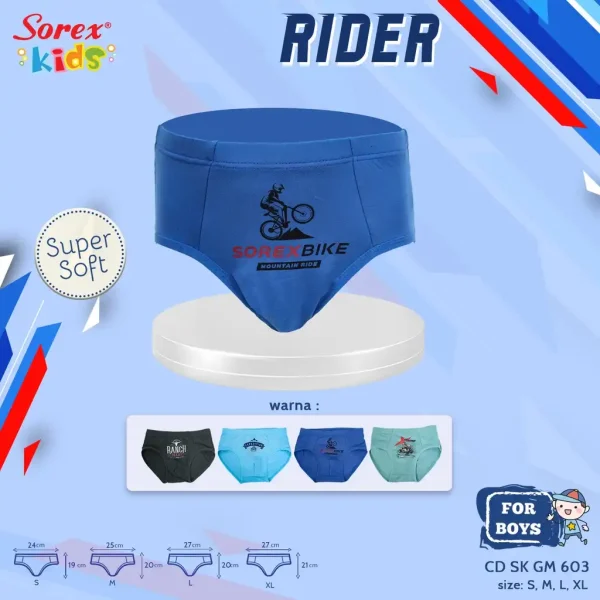 Grosir Celana Dalam Anak Laki Sorex GM603