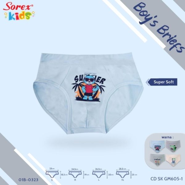 Grosir Celana Dalam Anak Laki Sorex GM605
