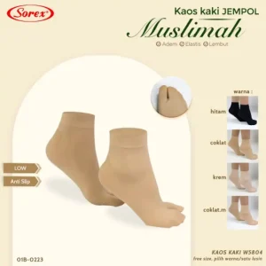 Kaos Kaki muslimah Sorex W5804